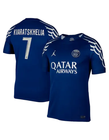 MAILLOT PSG 4TH KVARATSKHELIA 2024-2025